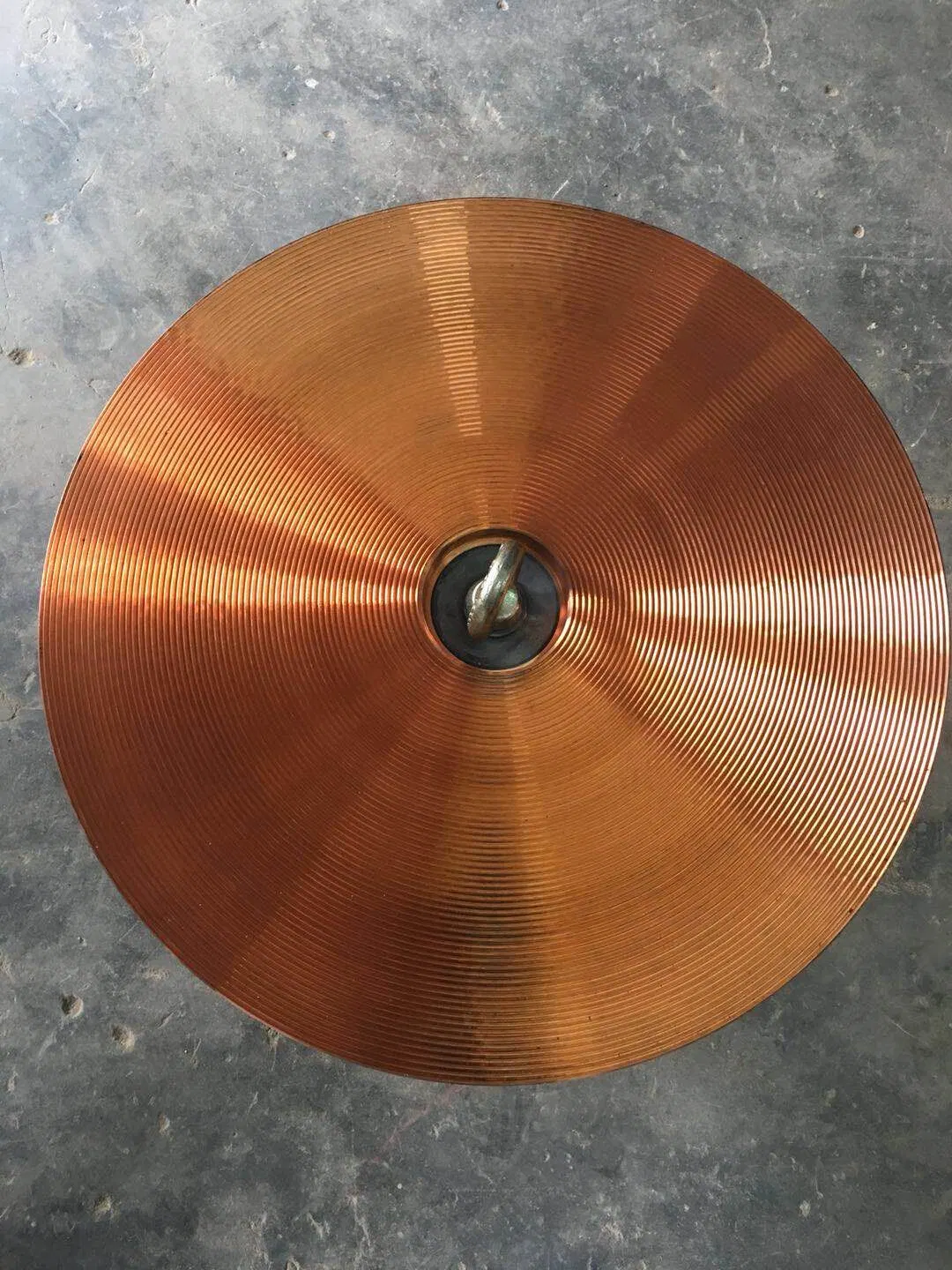 Spiral Copper Polishing Plate for Polishing Machine