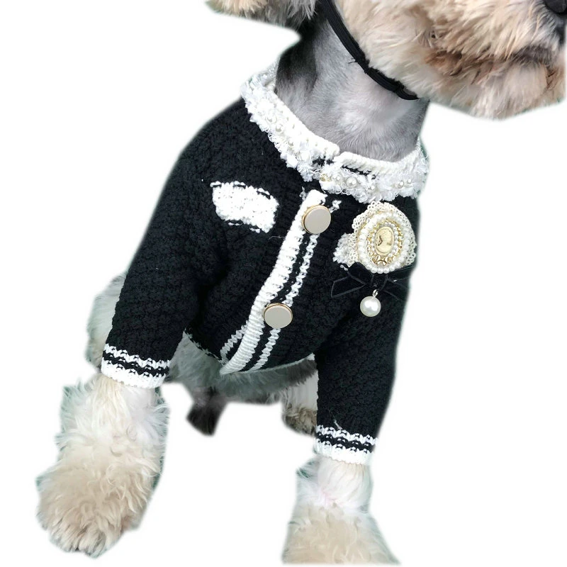 Fancy Luxury Cute Wholesale/Supplier Fashions Summer Girls Dress Matching Pet Clothing