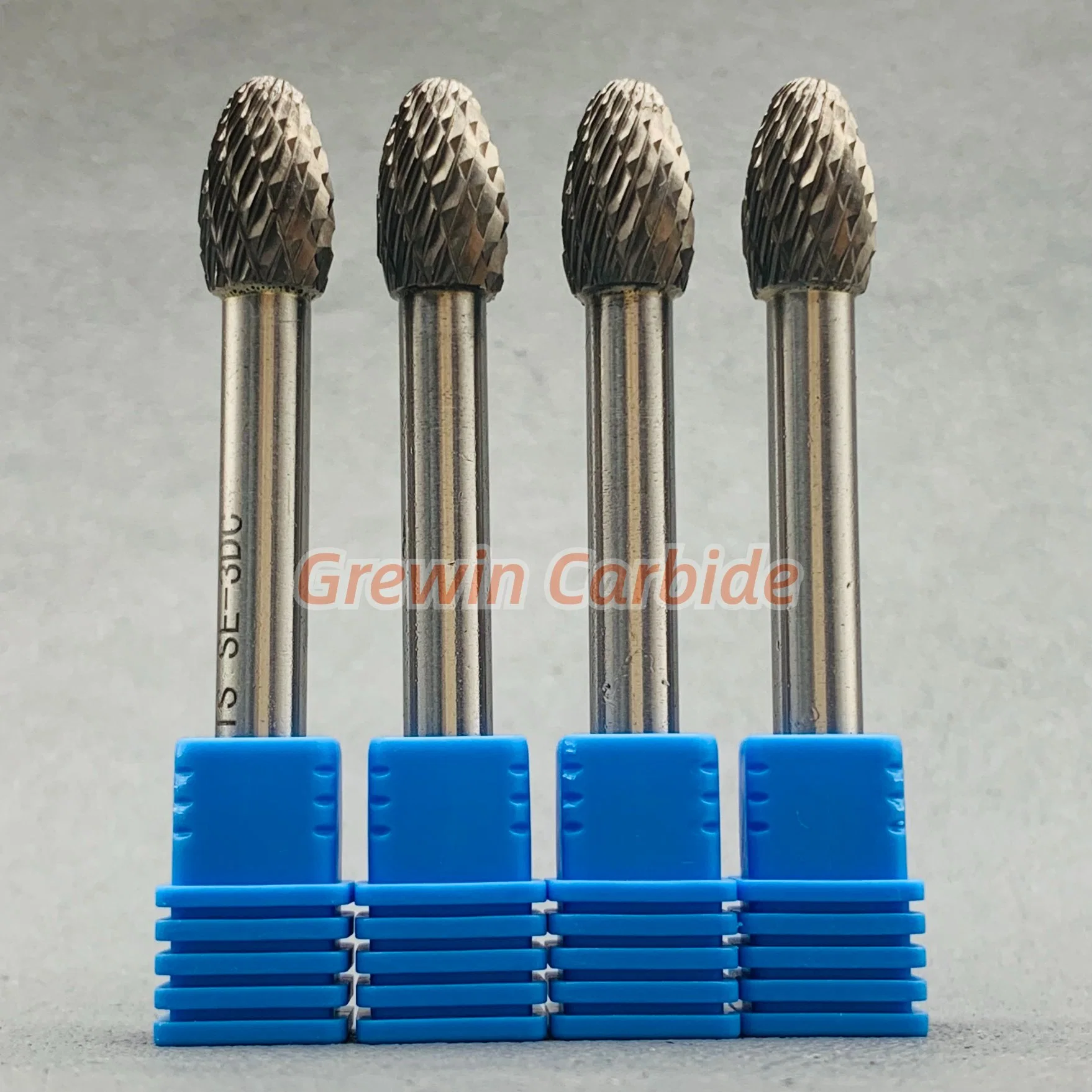 Grewin-Copper Welding Tungsten Carbide Grinding Head Rotary Burr for Metal Cutting