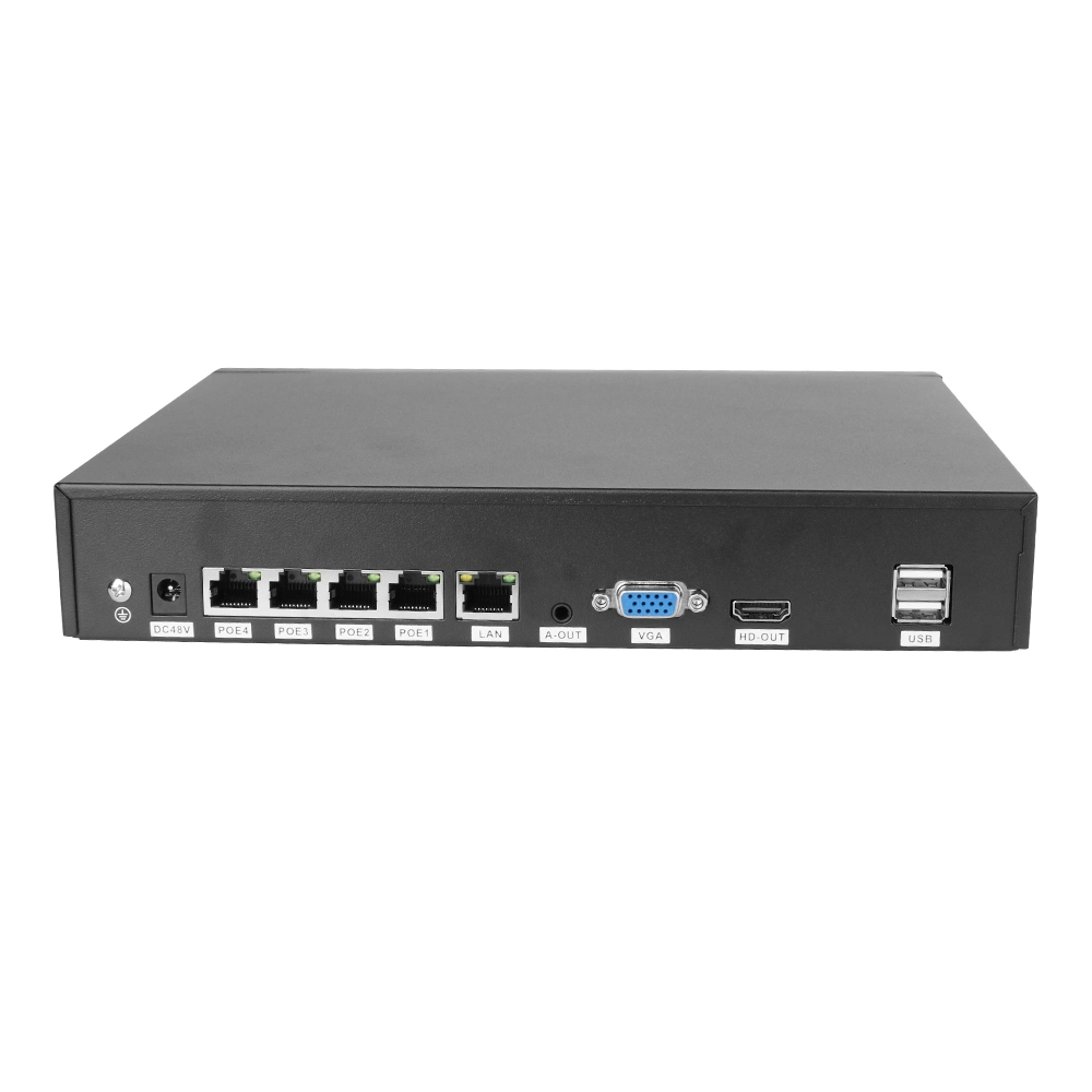 Hicotek 4MP para exteriores, CCTV, audio de color completo, IP Poe 4 Kits de canal sistema de cámara de seguridad Xmeye