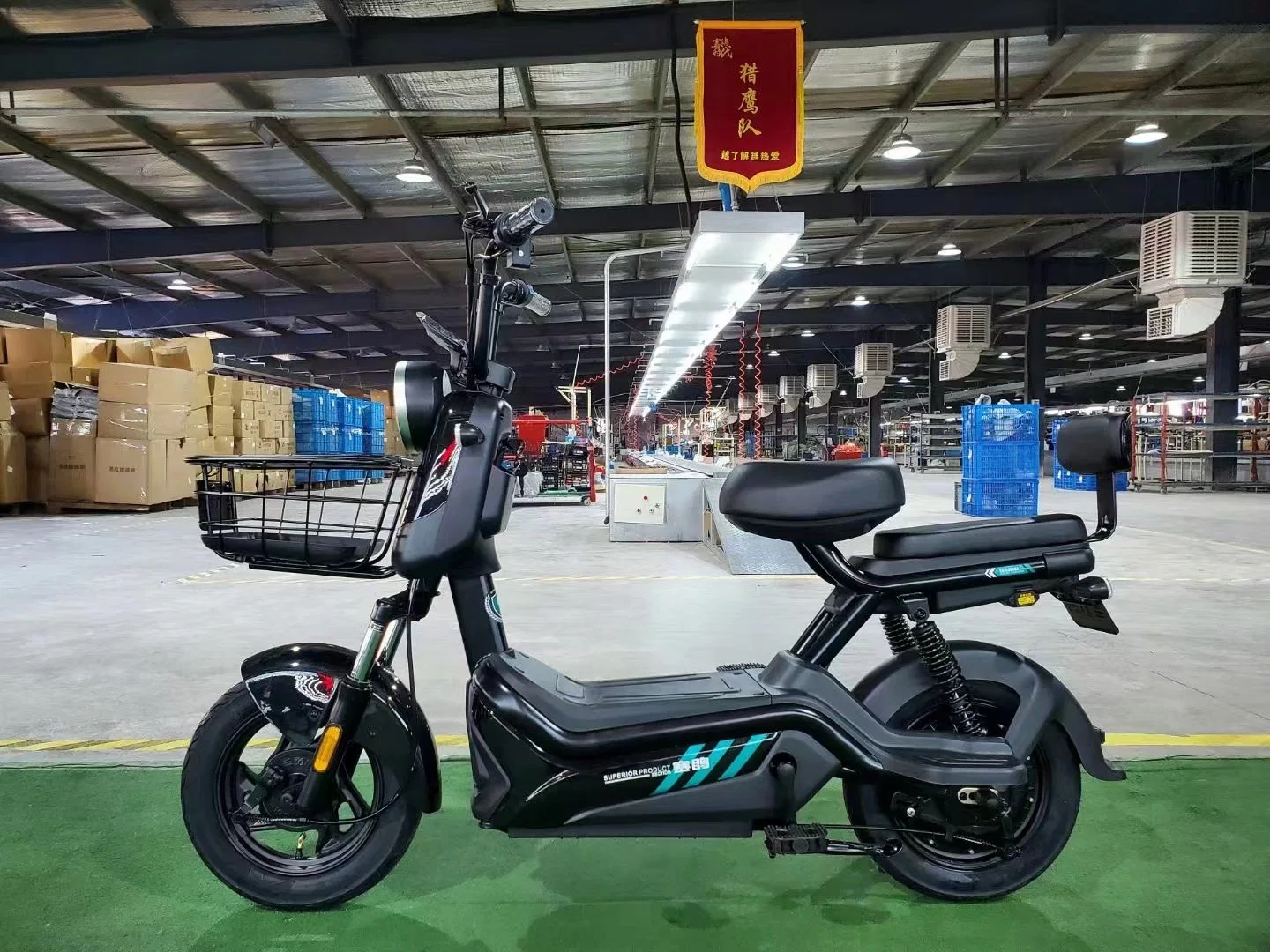 500W 800W 48V 60V Luxury 35km/Hr Electric Scooter with Pedal