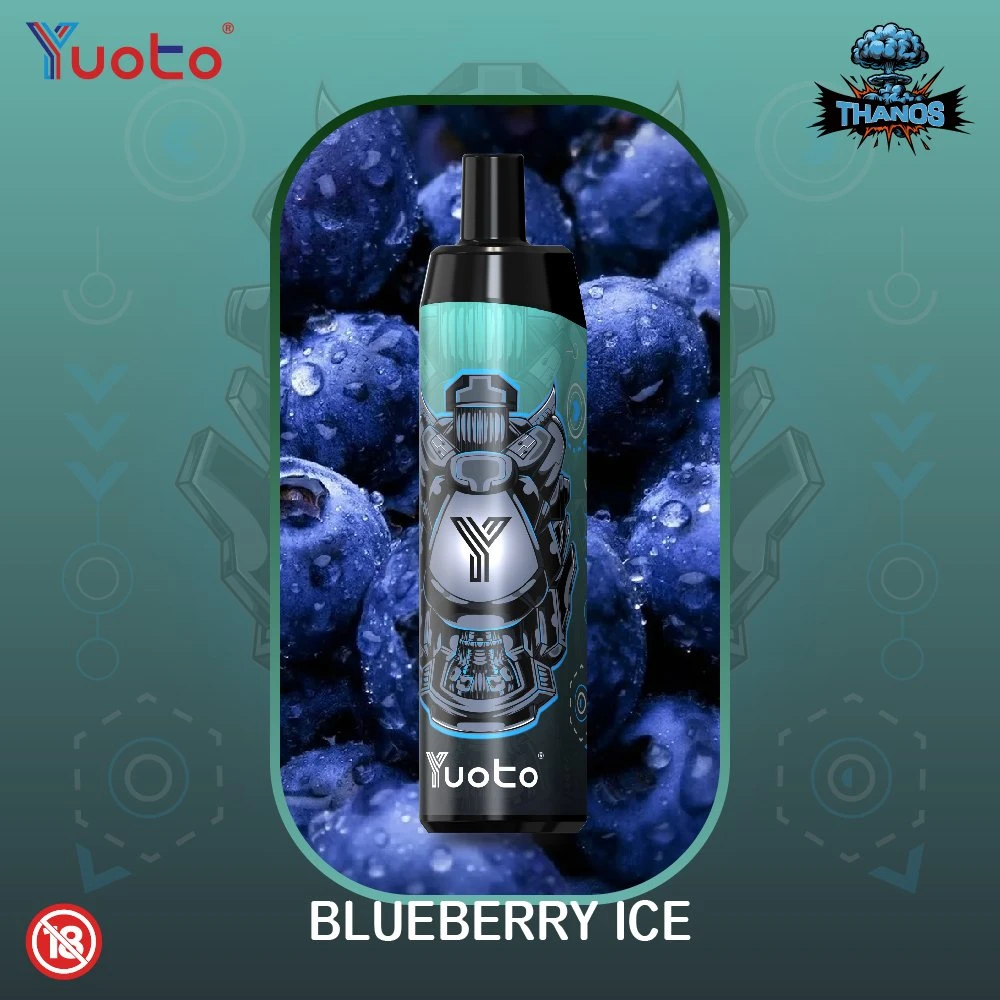 Wholesale Yuoto Thanos 5000 Puffs Mesh Coil Disposable Vape 14ml E Liquid 650mAh Battery 20 Hot Flavors Fast Shipping in Stock America UK Spain