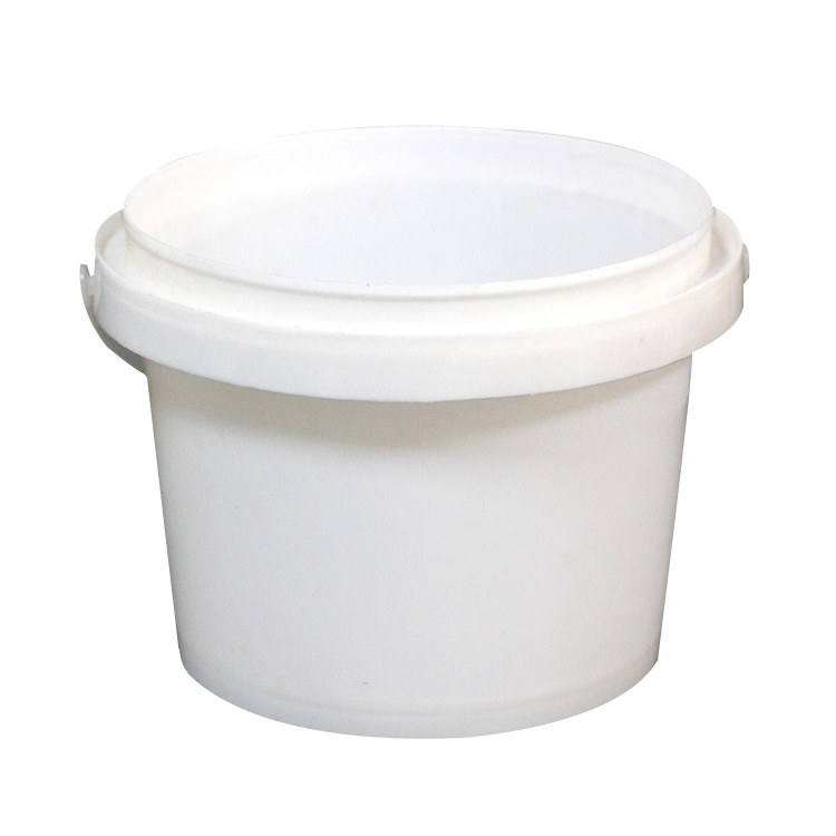 Ustom Cheap Small Large 2L 5L 10L 20L 25L 5 Gallon Food Grade Safe Paint Popcorn White Plastic Buckets with Lids Handle Price