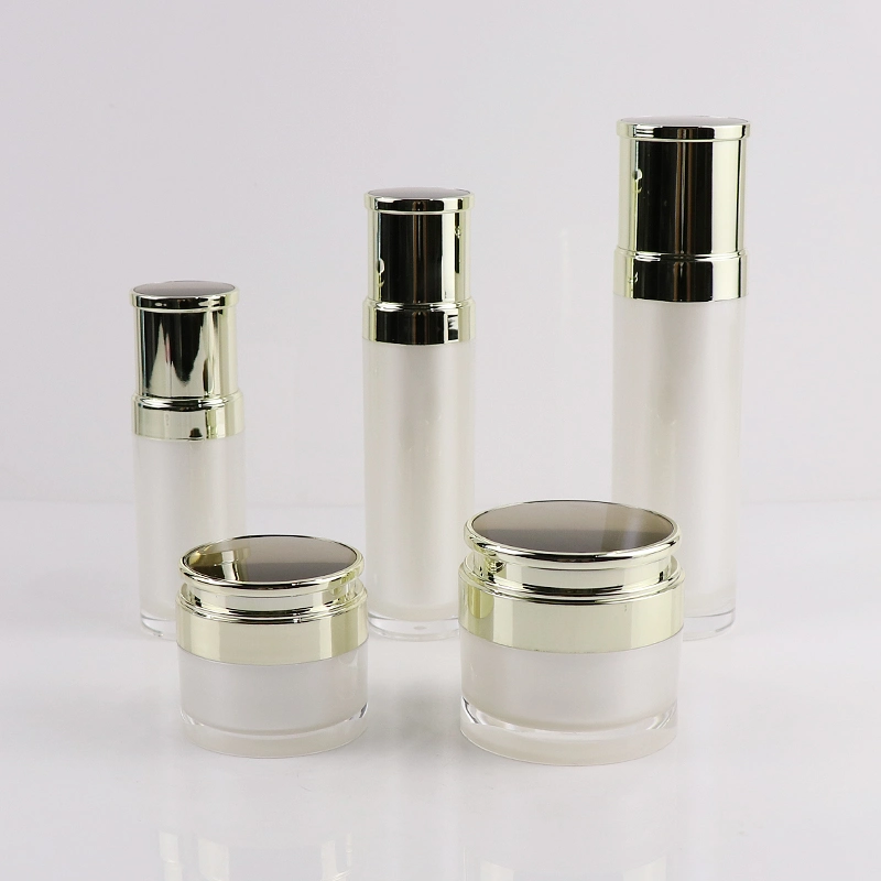 30ml 50ml 100ml Acrylic Plastic Bottles and Replaceable Containers Cosmetic 100ml Airless Bottle for Cosmetics