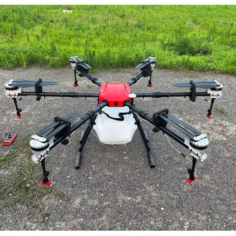 Heavy Lift 30kg Payload Large Uav Camera Image Transmit Agricultural Spraying Drone 6 Axis Long Duration Aircraft