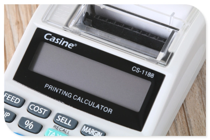 Calculatrice financière Casine Type d'impression