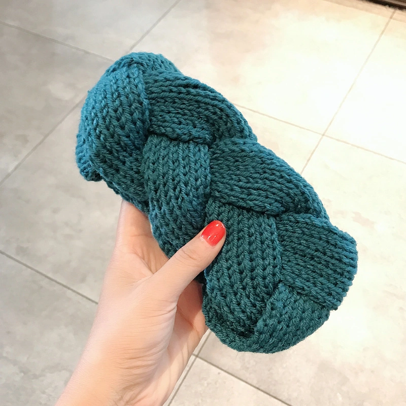 Le crochet de torsion Headwrap bandeau tricoté en hiver plus chaud de la Bande de Cheveux