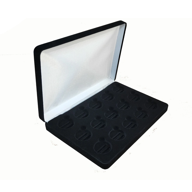 Best Price Black Big Velvet Box for Coins