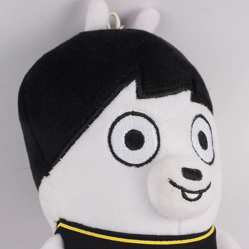 10cm Custom Made Promotional Stuffed Doll Plush Keychain