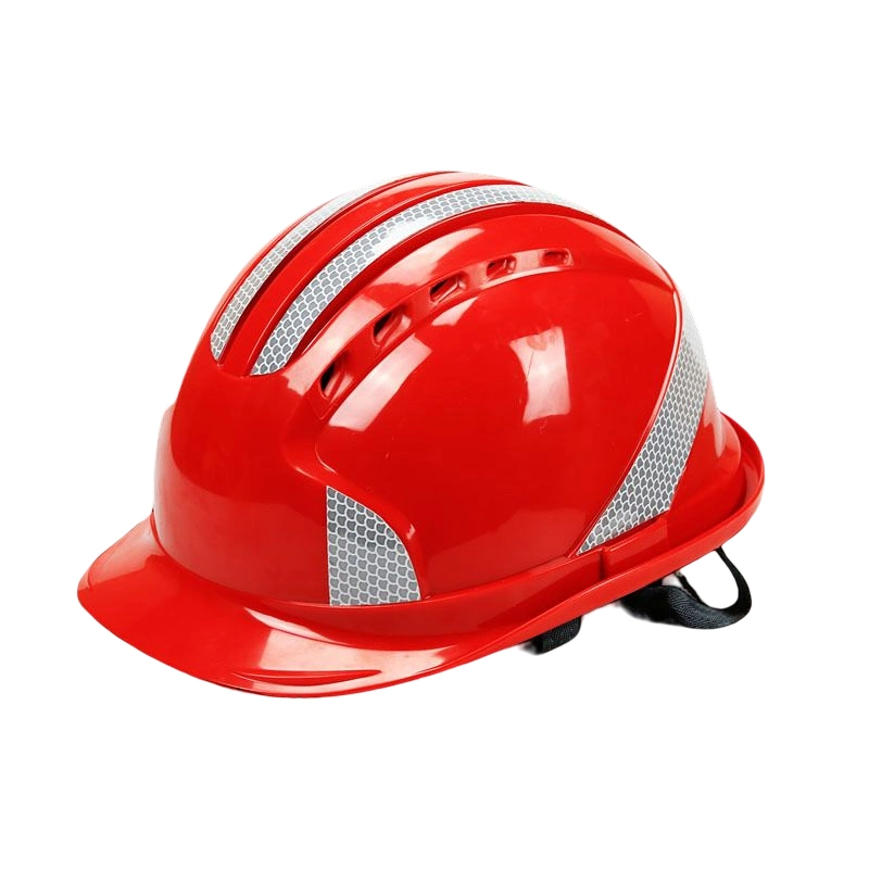 Protection Smart Crash Breathable Head Protection Work Construction Safety Helmet Reflective Strip Hard Hat Helmet
