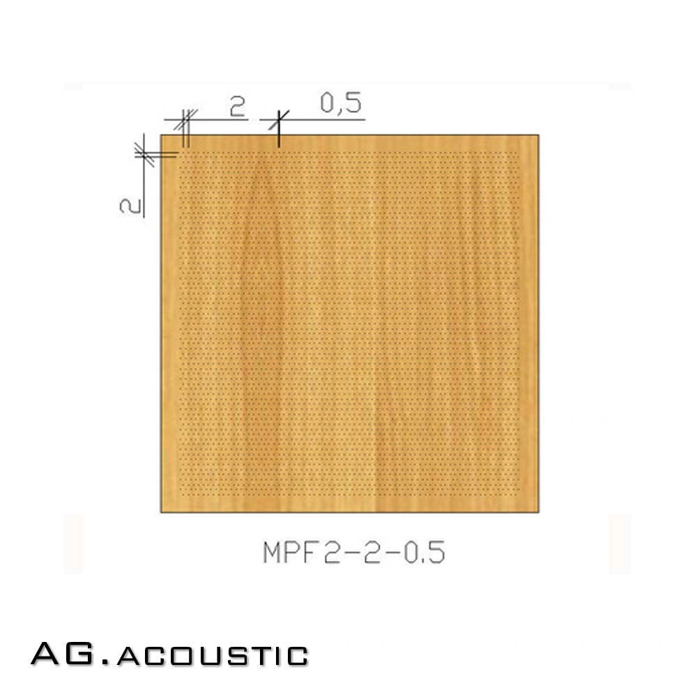 AG. Acoustic Wooden Micro Perforation Sound Absorption Wall Cladding