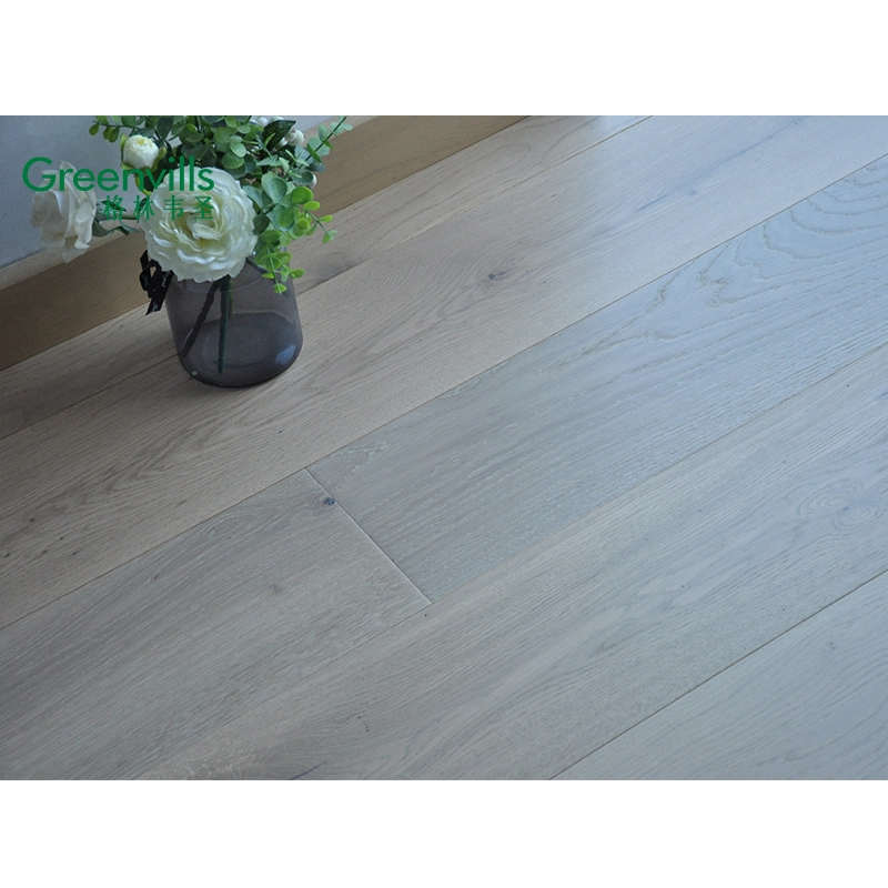 Guangzhou European White Oak Engineered Wood Flooring, Cheap Price 20/6mm Thick Solid Wood Natural Oak Hardwood Engineered Flooring
