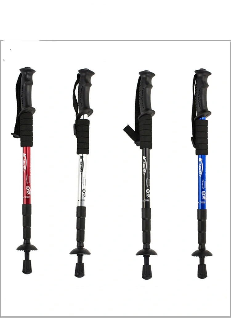 Aluminum Telescopic Trekking Poles Telescopic Ultralight Hiking Walking Stick