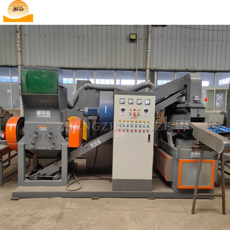 Industrial Copper Cable Scrap Wire Separator Granulating Machine Waste Scrap Copper Wire Separation Recycling Machine