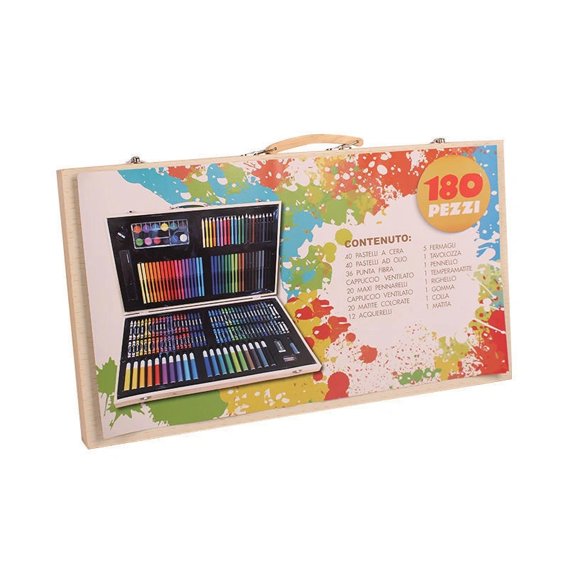 The Large Capacity Washable Color Pencil Bright Drawing Art Market Pen Set