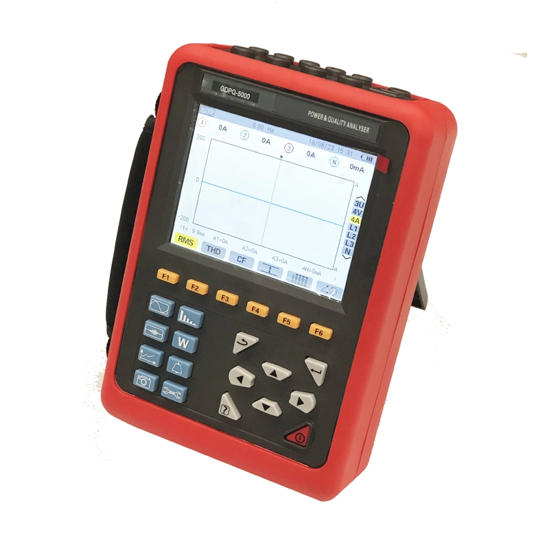 Intelligent 3 Phase Handheld Power Quality Analyzer GDPQ-5000