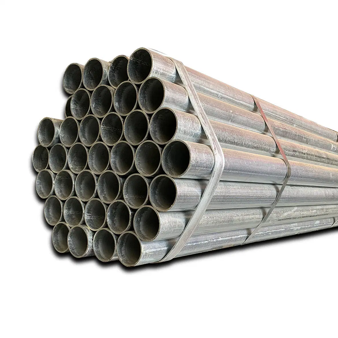 15mm Diameter 3/4-in Black Powder Coated ASTM A120 Galvanized Steel Structural Pipe Thickness 2.5mm