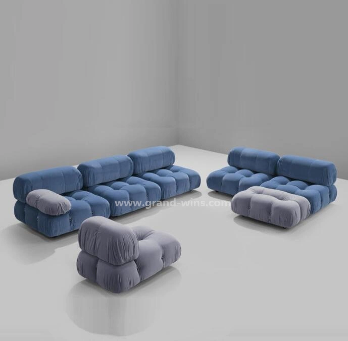 Modernes modulares Wohnzimmer Neue Ecke L Form Sektionale Möbel Sofa