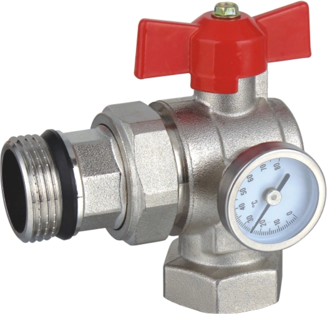 OEM Polished Ball Valve Brass Closed 1 Inch Female Connection Ball Valve