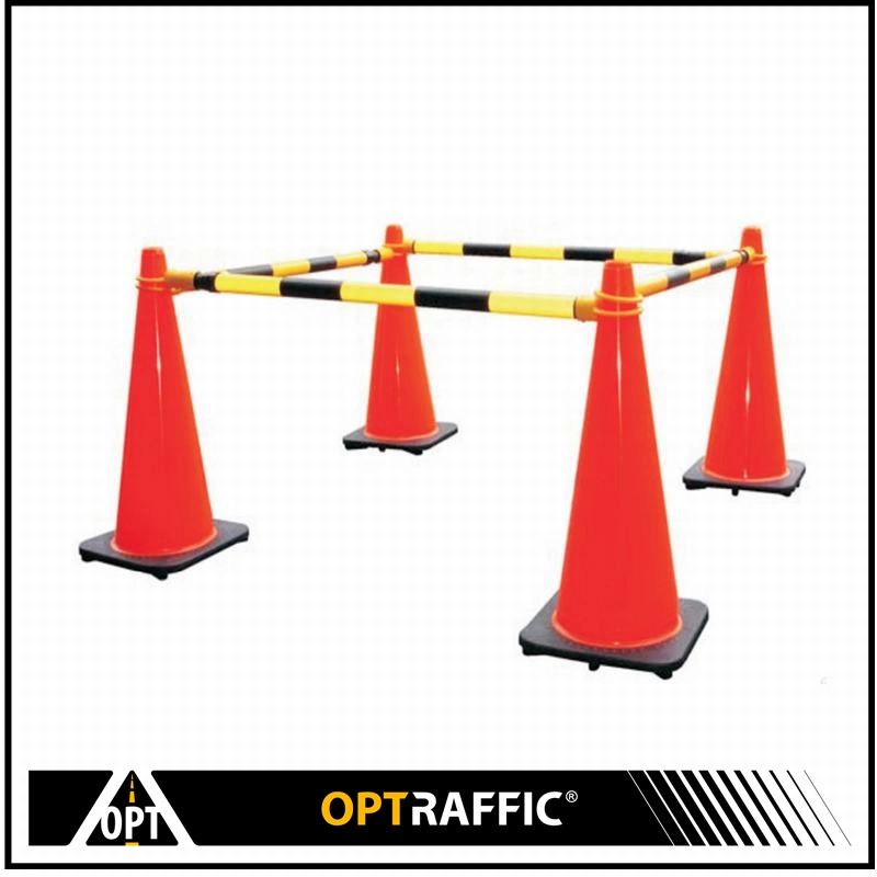 Australian Orange Colored Heavy PVC Road Safety Traffic Reflective Safety Cones