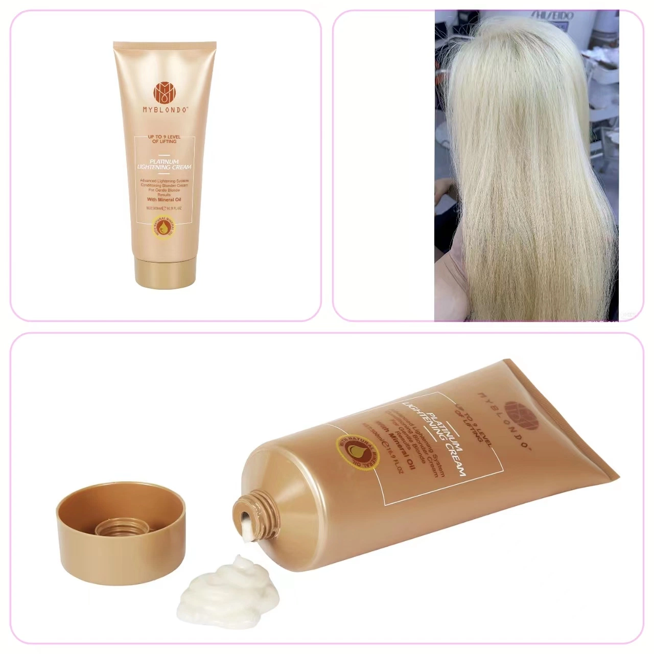 Direct Factory Offer Hair Decolor Powder Dust Free Hair Dye Bleach Powder Professional Bleaching Powder in Bulk