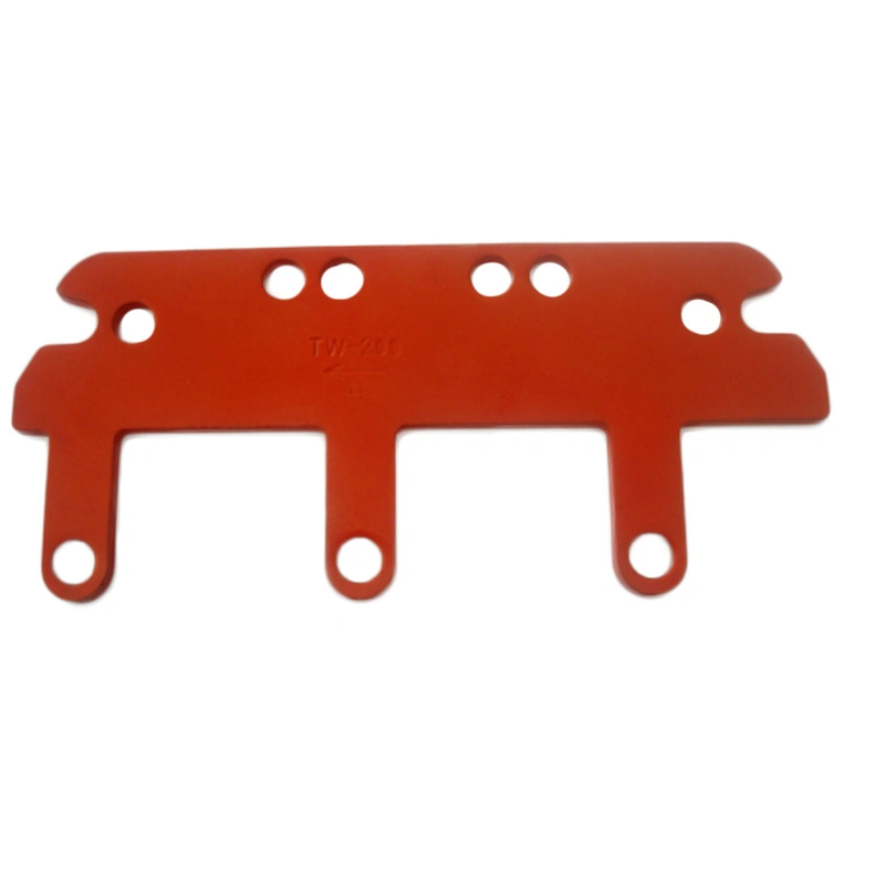 Precision Metal Stamping Parts for Computer Spare Parts with Red Powder Coating