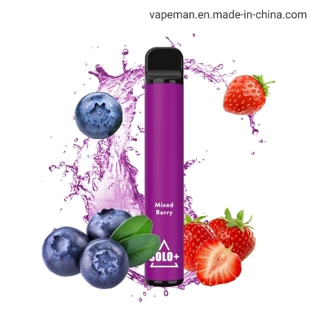 Vaporizador Muestra gratuita Vapes desechables Vapeman Vape Pen E Cig Vapeman Solo Plus 14 sabores E Mini kit de cigarrillo electrónico cigarrillos