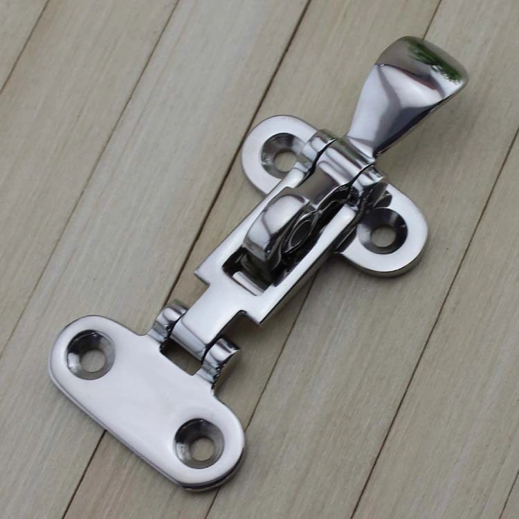 Stainless Steel 316 RV Yacht Accessories Door Buckle Distribution Box Buckle Marine Hardware Accessories Hook