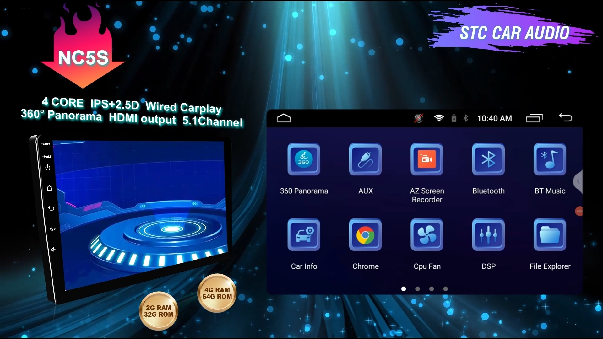 Ecrã táctil Factory Universal Android 10.1 GPS estéreo Car Video Leitor de Rádio leitor de multimédia com 2 DIN de 9 polegadas para automóvel Sistema