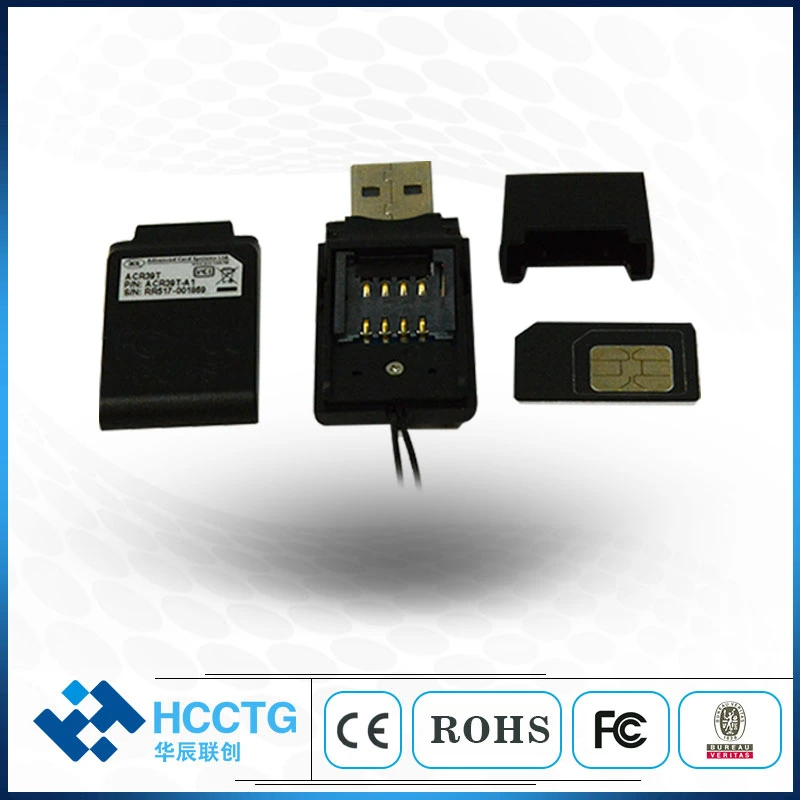 EMV Type a ISO 7816 USB Smart Card Reader Support Various Operating Systems (ACR39T-A1)