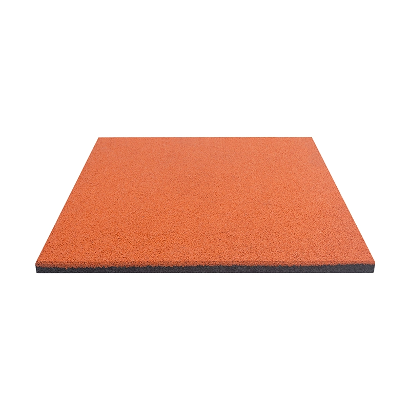 Playground Rubber Mat Yellow EPDM Rubber Flooring Tile Non-Toxic