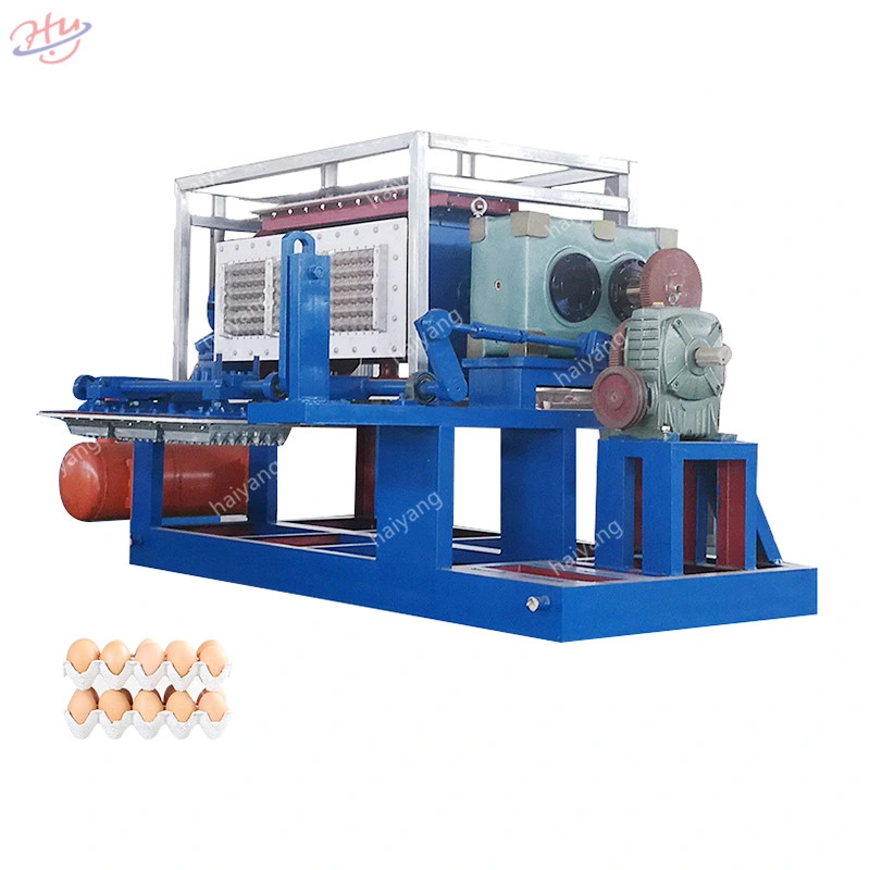 Automatic with Drying Function Egg Tray Price Molding Pulp Box Machine High quality/High cost performance 