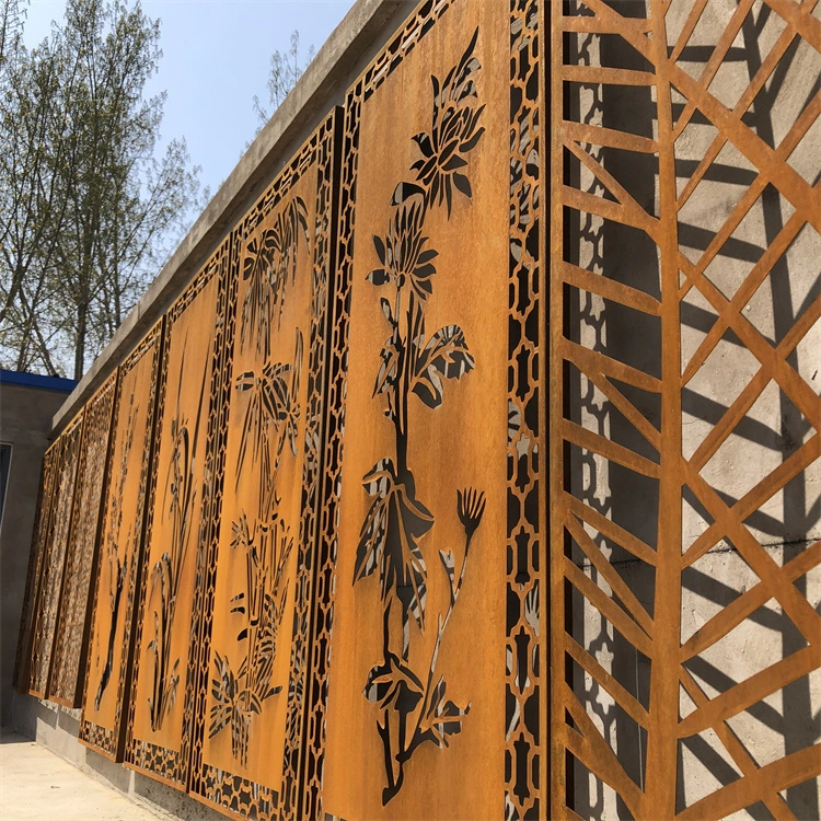 Metal Panels and Curtain Walls Outdoor Ornamental Light Tower for House or Garden and Park Screen