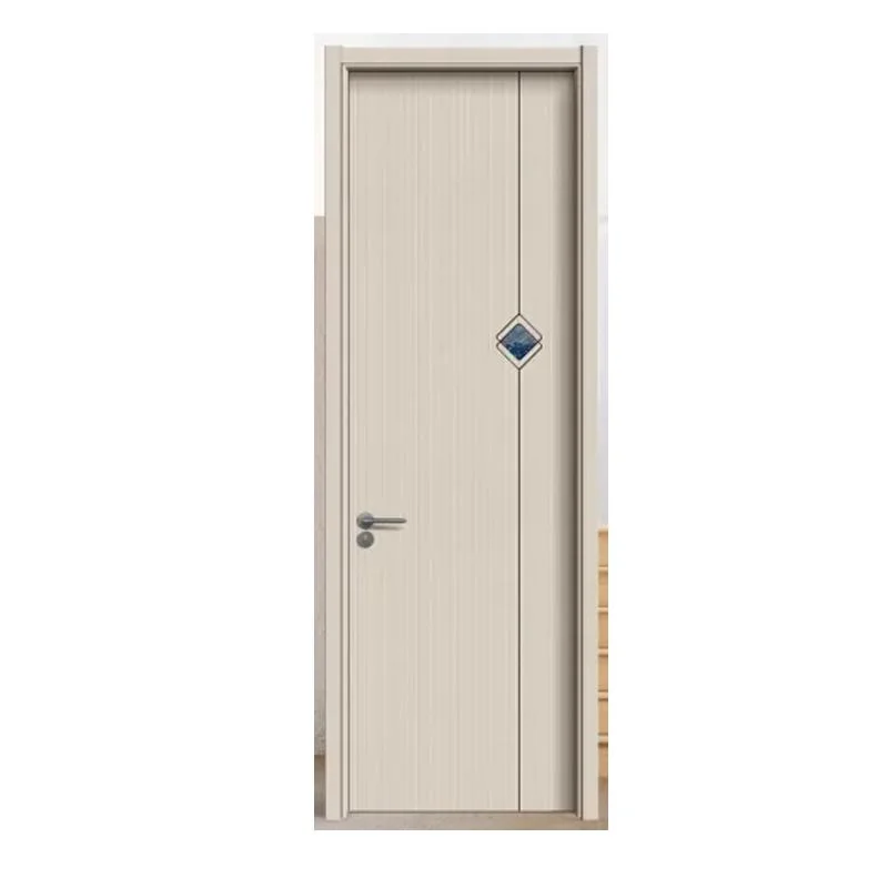 Custom Paint-Free Simple Bedroom Door MDF Melaminedoor Pvcp-Pw38