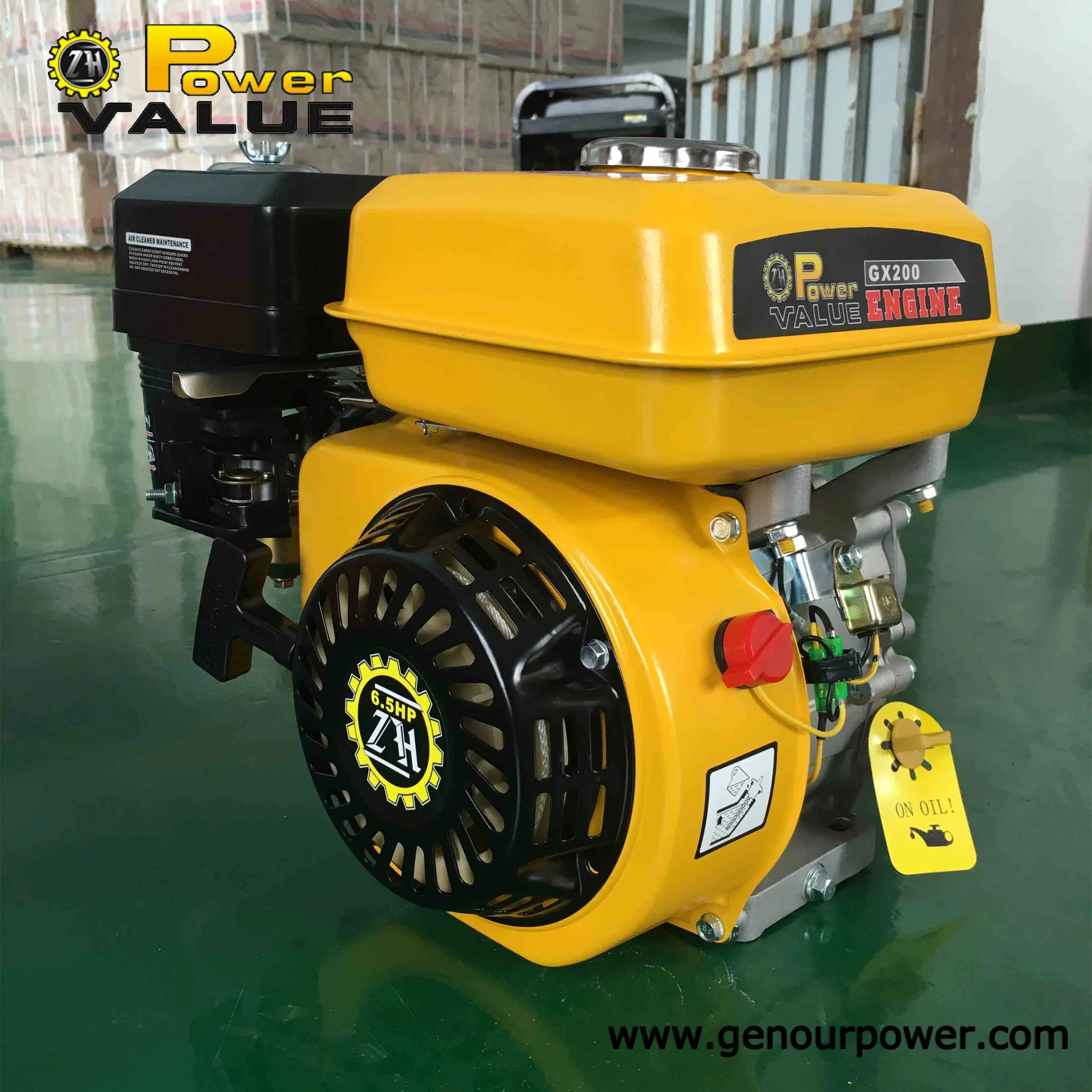 Factory Price Single Cylinder Gasoline Engine Gx200 6.5HP