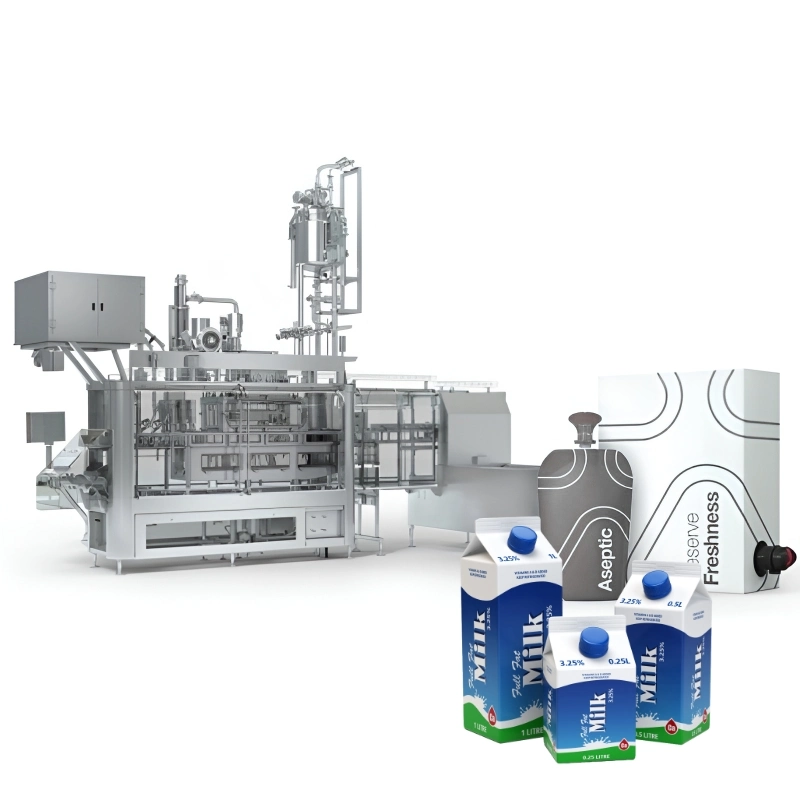 Factory Directly Supply Multifunctional Aseptic Brick Carton Packaging Machine