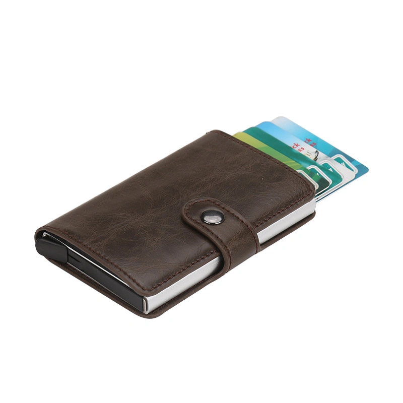 Business Purse RFID Metal Credit Card Holder Wallet