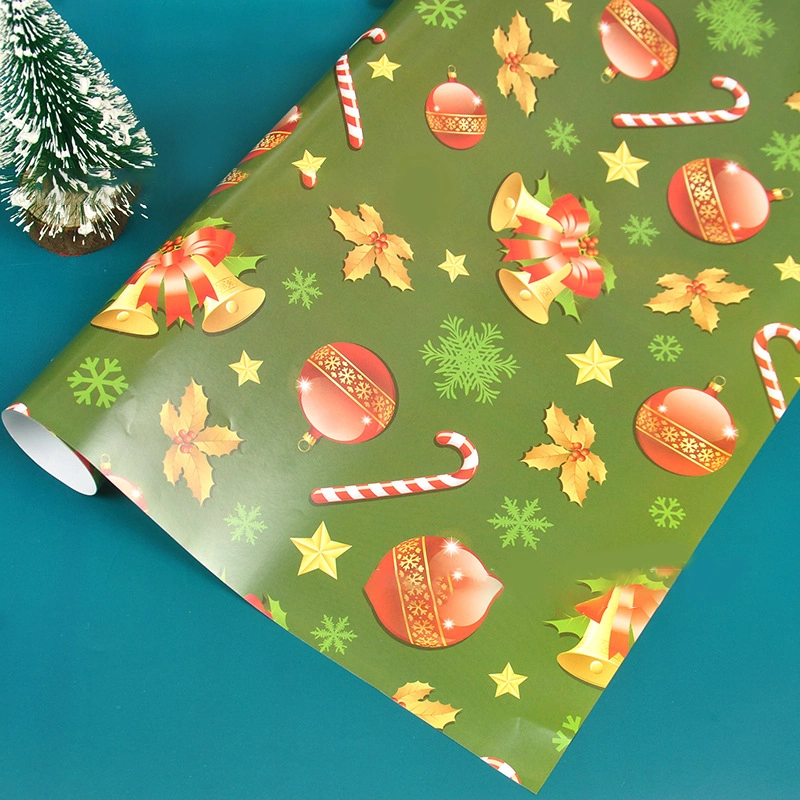 Coated Gift Wrapping Paper Products Christmas with High quality/High cost performance Jl-W1021