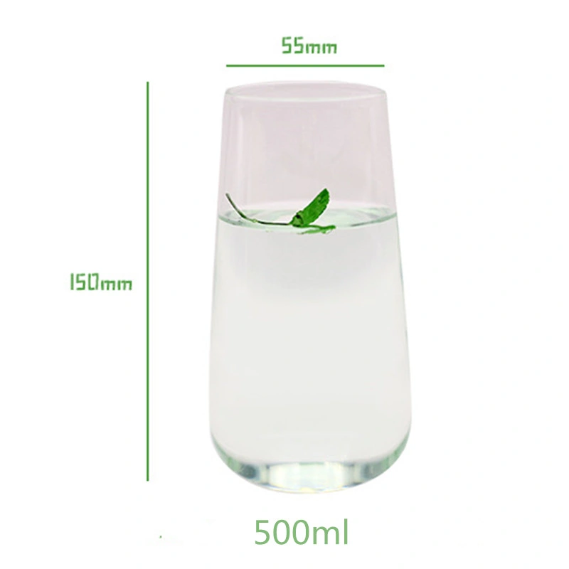 Wholesale/Supplier 390ml 13oz Stemless Clear Soda Lime Coffee Wine Rotary Rock Cup Tumbler