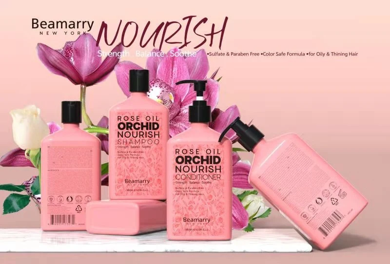 Private Label Personal Hair Daily Care Nähren Bulk Rose Öl Orchidee nähren Haarspülung für Großhandel/Lieferant