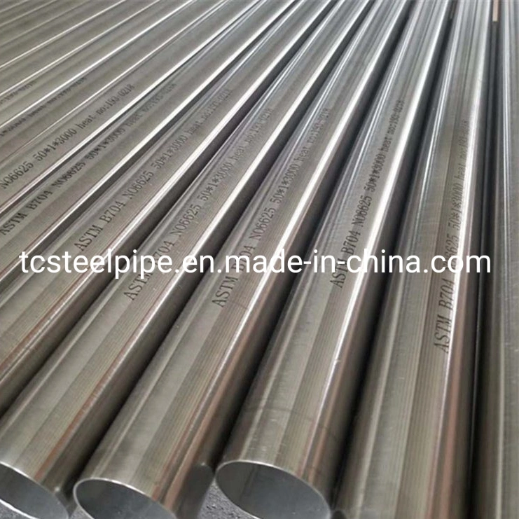 L'Inconel 600 601 625 Incoloy800h AISI Ss tuyaux sans soudure en alliage de nickel de tube