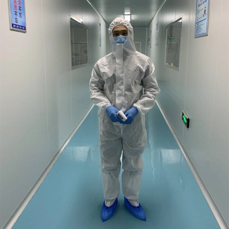 Medical Safety Disposable Coverall Suit PPE Equipment with Sterile/Non-Sterile