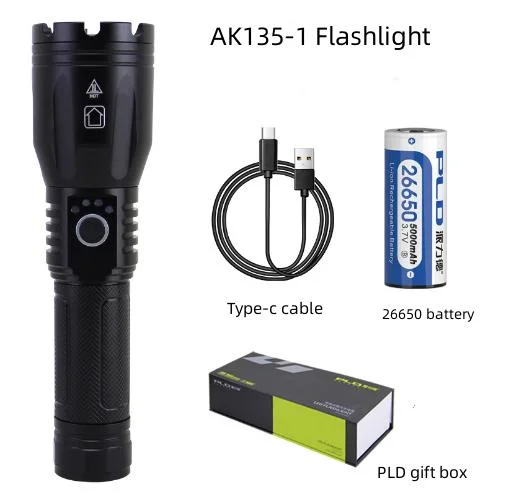 Super Bright Tactical Rechargeable LED Strong Torch White Laser Light