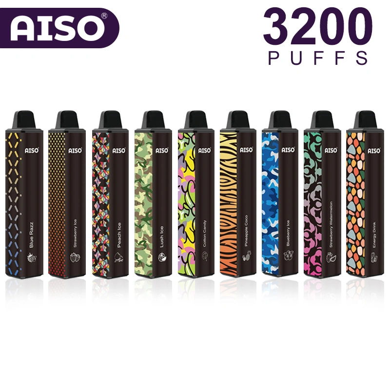 2021 последних 3200 Puffs Multi-Flavor Электронные сигареты одноразовые подъемом оптовая торговля