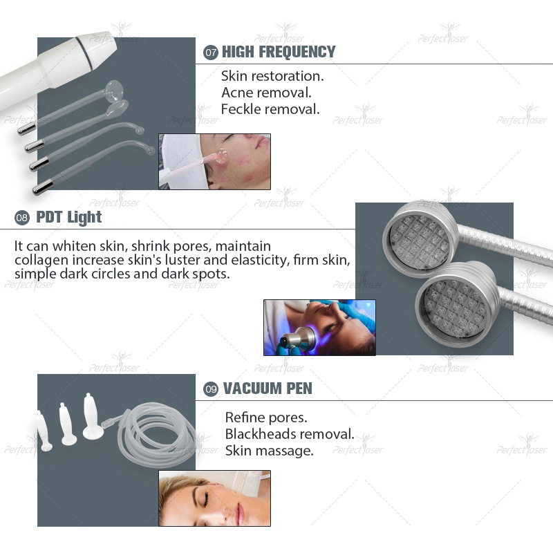 CE/FDA/RoHS Hydra oxígeno pistola de aerosol facial equipos de eliminación de líneas finas