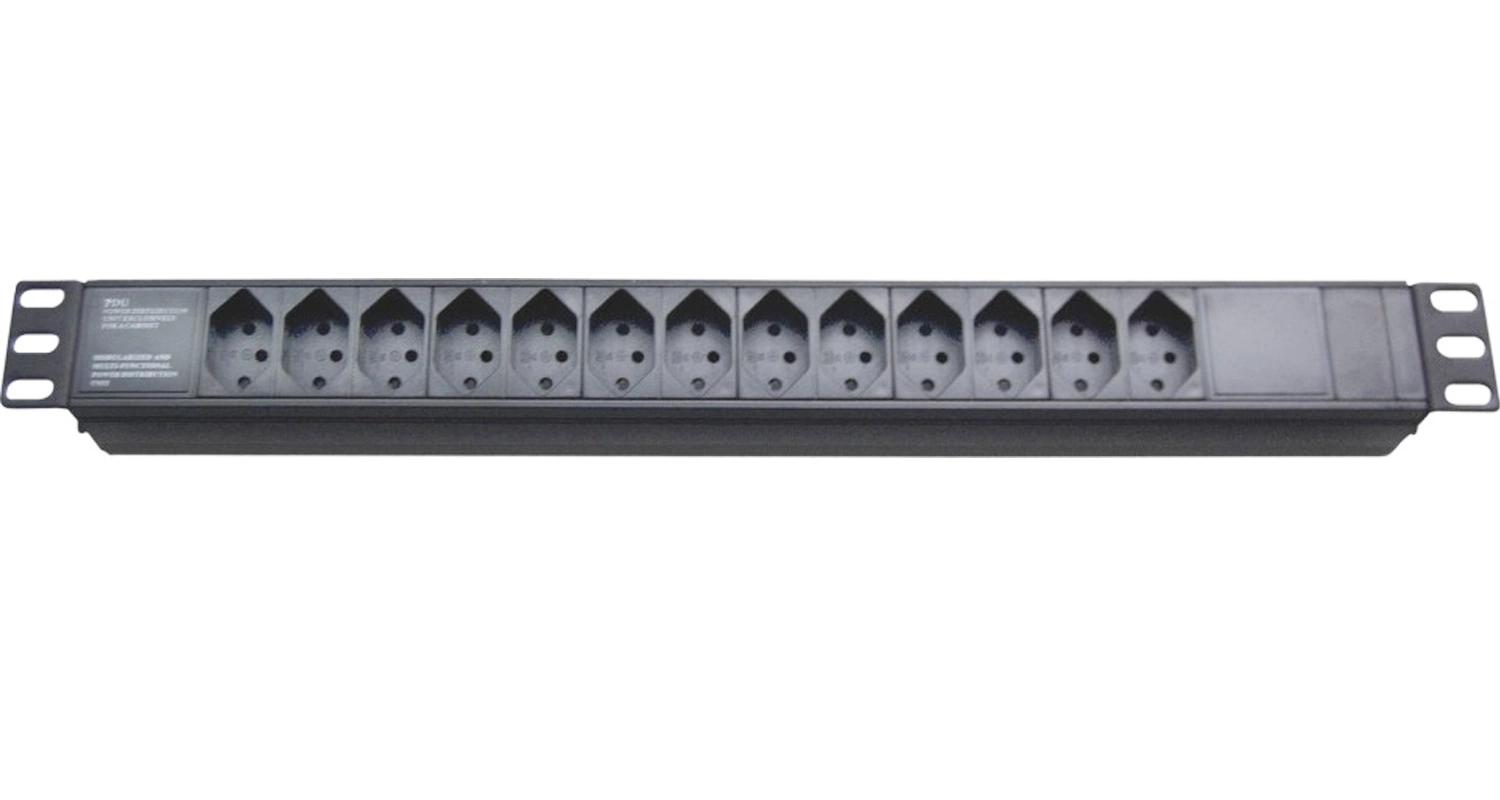 CE RoHS UL Multi-Function Swiss Type Meter PDU for Network Server Rack