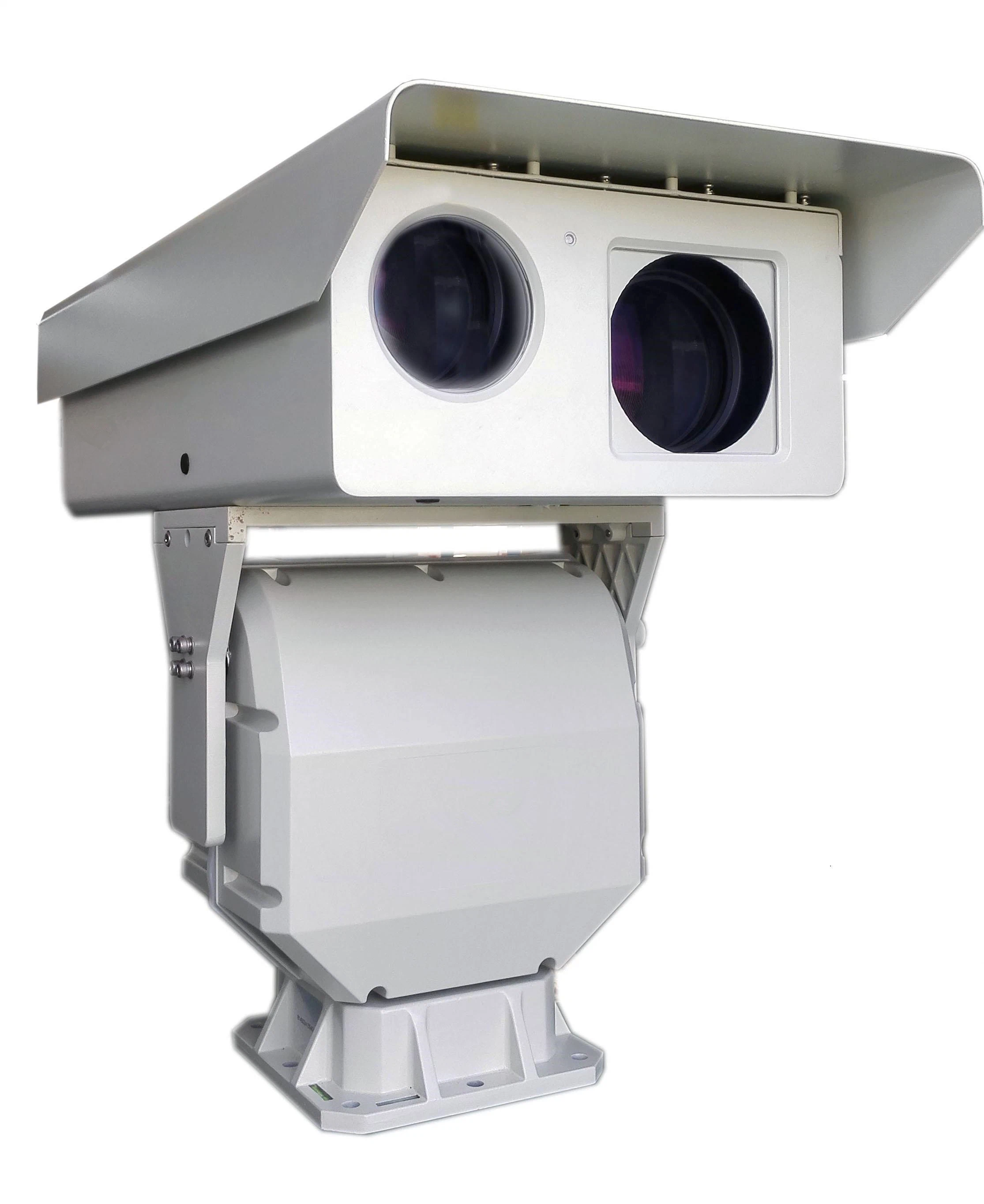 Câmara termográfica dia/noite IP de longo alcance com vídeo duplo HD de longo alcance Câmara de segurança com câmara dia