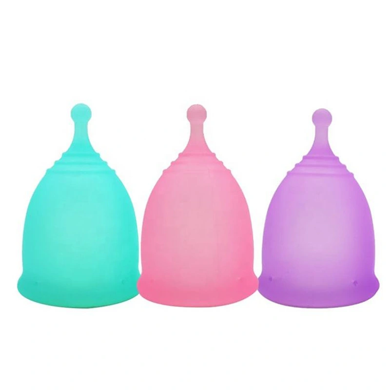 Wholesale Lady Period Cup 100% Medical Silicone Foldable Reusable Menstruation Menstrual Cup