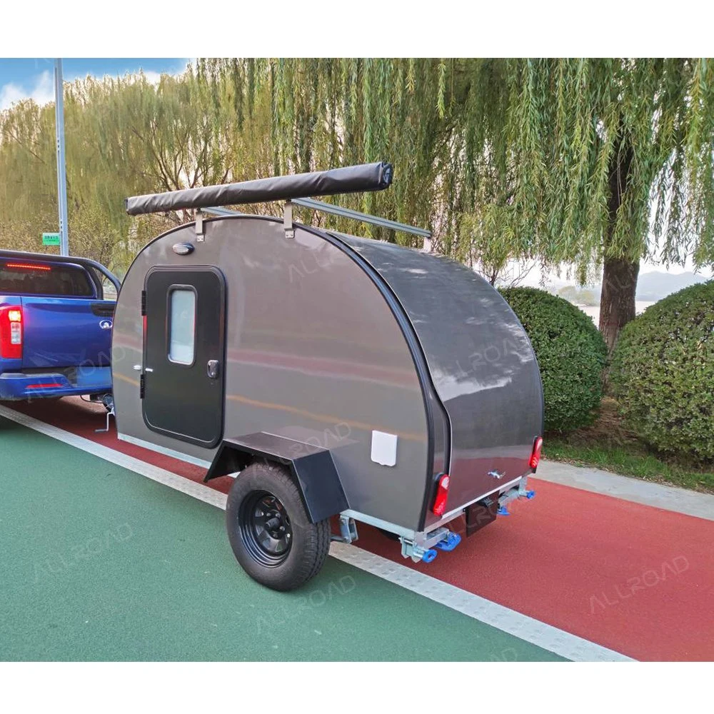 Venta directa de fábrica Mini remolque de viaje Teardrop Camper con Cocina