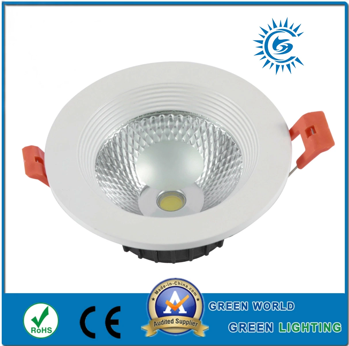 IP20 6000K 20W LED-Downlight dimmbar/nicht dimmbar zur Auswahl COB LED Deckenleuchte Downlight für Innenbeleuchtung